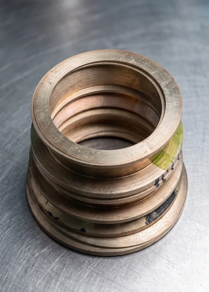 Anillos de bronce